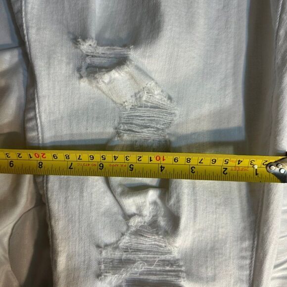 Torrid White Jeans Size 20 Inseam 22 inches Jegging Crop - Picture 8 of 14
